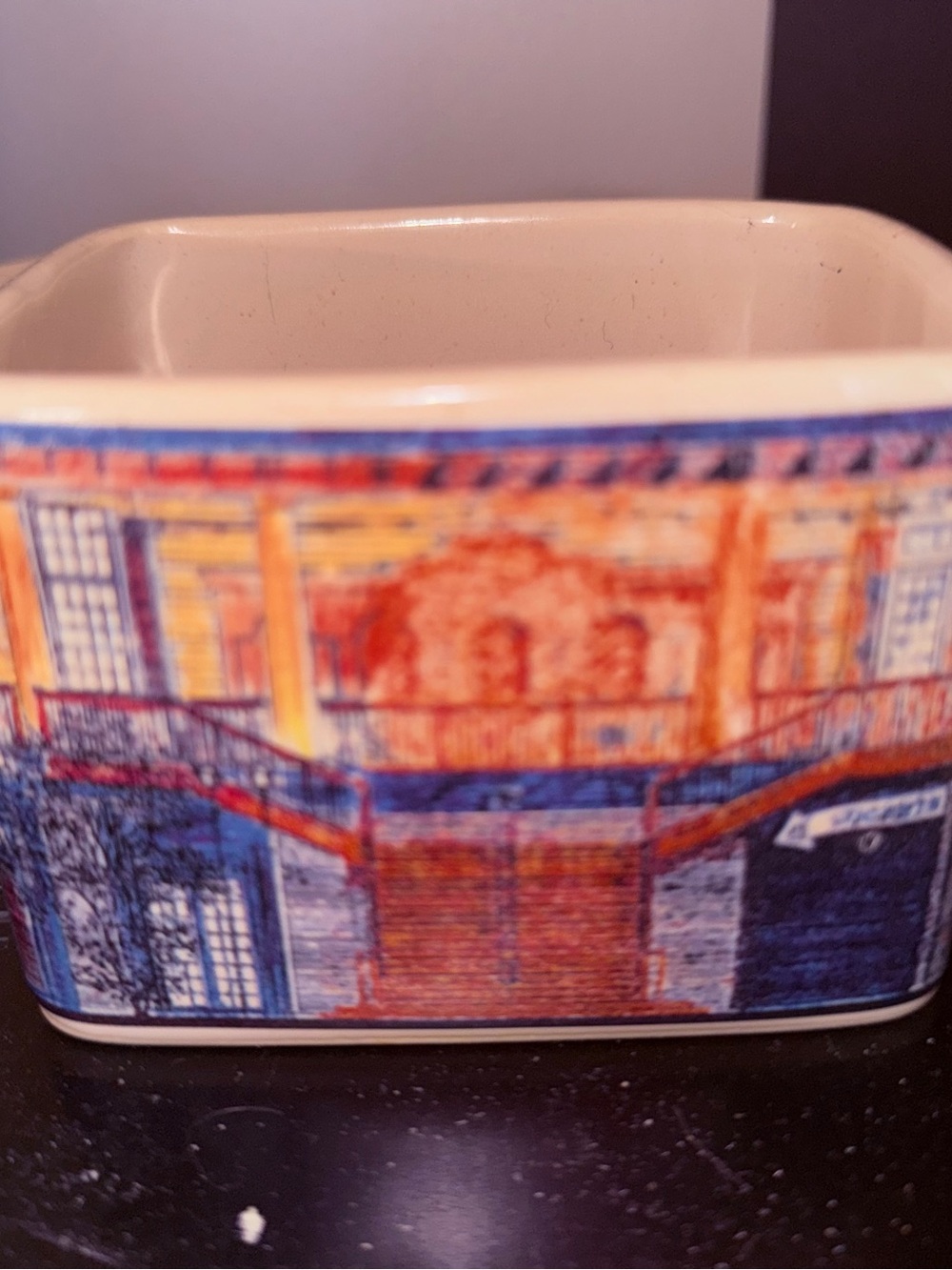 House of Blues Ceramic Container- - Picture 4 of 6